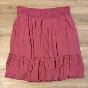Torrid Mauve A-Line Ruffle Skirt | Size 4X | NWT